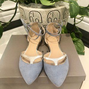 🔥SALE🔥 Zara Pointy Toe Ankle Strap Flats